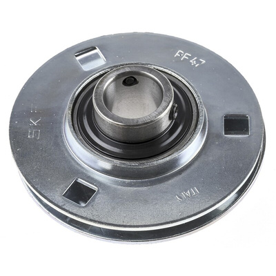 3 Hole Flange Bearing Unit, PF 20 TF, 20mm ID