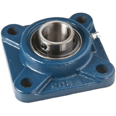 4 Hole Flange Bearing Unit 17mm ID