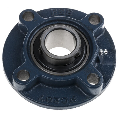 4 Hole Flange Bearing Unit 35mm ID