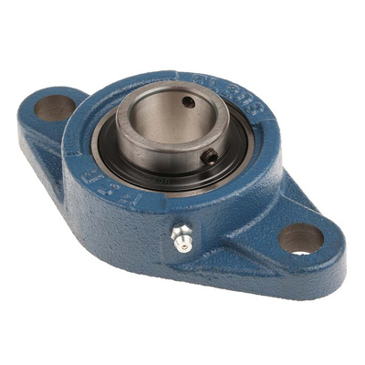 2 Hole Flange Bearing Unit 30mm ID