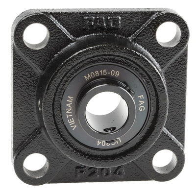 4 Hole Flange Bearing Unit, UCF204-J7, 20mm ID