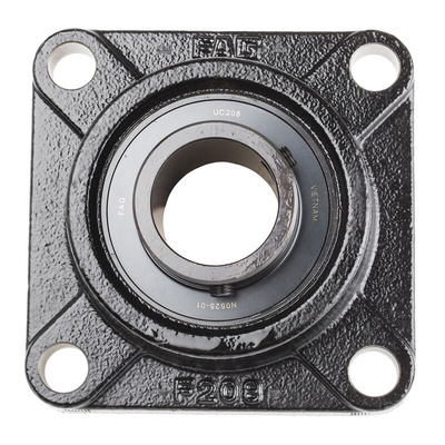 4 Hole Flange Bearing Unit, UCF208-J7, 40mm ID