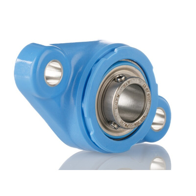 2 Hole Flange Bearing Unit, F2BC 20M-TPSS, 20mm ID