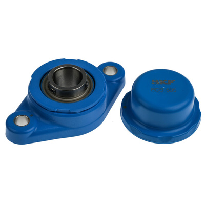 2 Hole Flange Bearing Unit, F2BC 25M-CPSS-DFH, 25mm ID