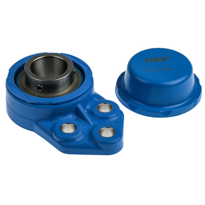3 Hole Flange Bearing Unit, F3BBC 108-CPSS-DFH, 38.1mm ID