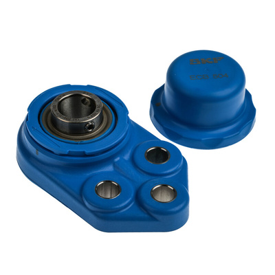 3 Hole Flange Bearing Unit, F3BBC 20M-CPSS-DFH, 20mm ID