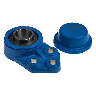 4 Hole Flange Bearing Unit, F3BBC 35M-CPSS-DFH, 35mm ID