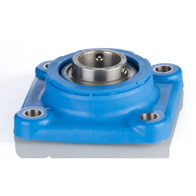 4 Hole Flange Bearing Unit, F4BC 30M-CPSS-DFH, 30mm ID