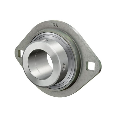 2 Hole Flange Bearing Unit, RAT25-XL, 25mm ID