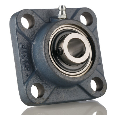 4 Hole Flange Bearing Unit, FY 15 TF, 15mm ID