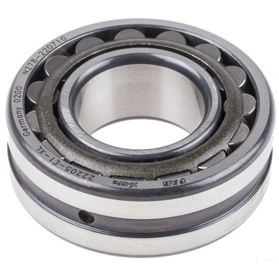 FAG 22205-E1-XL 25mm Bore Spherical Bearing, 42500N Radial Load Rating, 52mm O.D