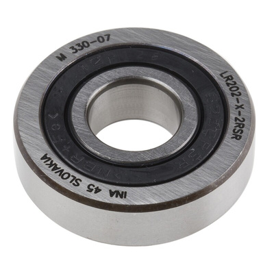 Yoke Cam Follower LR202-X-2RSR, 15mm ID, 40mm OD