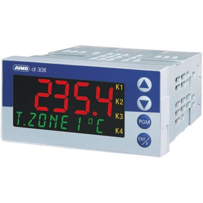 Jumo di 308 LCD Process Indicator, 48mm x 96mm
