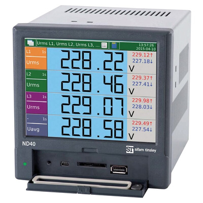 Sifam Tinsley ND40 LCD TFT Digital Panel Multi-Function Meter