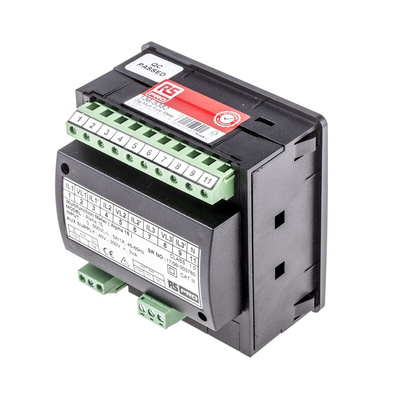 RS PRO LED Digital Panel Multi-Function Meter, 92mm x 92mm