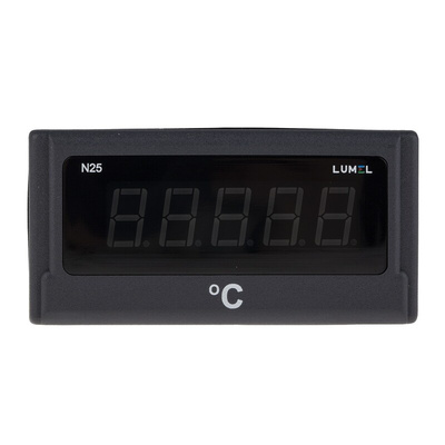 Lumel N25 LED Digital Panel Multi-Function Meter for Temperature