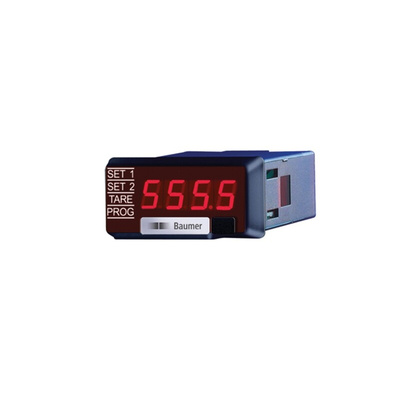 Baumer TA1220 LED Digital Panel Multi-Function Meter for Current, Power, Voltage, 22.2mm x 45mm