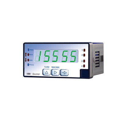 Baumer PA418 LED Digital Panel Multi-Function Meter for Current, Power, Voltage, 45mm x 92mm