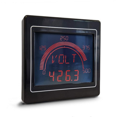 Trumeter LCD Digital Panel Multi-Function Meter, 68mm x 68mm