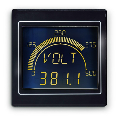 Trumeter LCD Digital Panel Multi-Function Meter, 68mm x 68mm