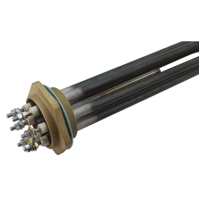 Immersion Heater, 345mm, 6 kW, 230 → 400 V ac