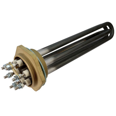 Immersion Heater, 345mm, 6 kW, 230 → 400 V ac