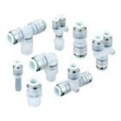 Fitting clean series resin one touch stem plug 6mm