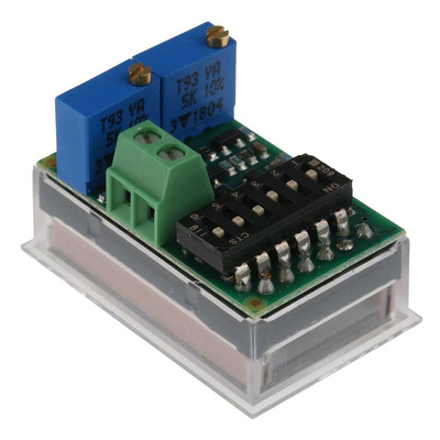 Murata LCD Digital Panel Multi-Function Meter, 21.29mm x 33.93mm