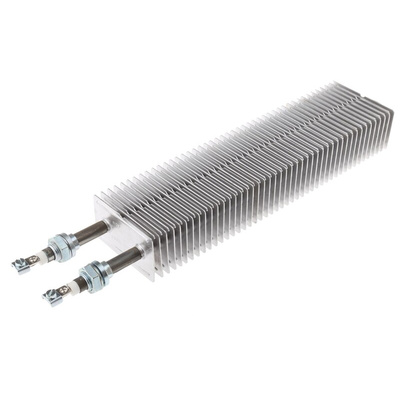 Finned Tubular Heater, 1 kW, 230 V ac