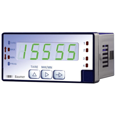 Baumer PA418 LED Digital Panel Multi-Function Meter, 48mm x 96mm