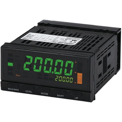 Omron LED Digital Panel Multi-Function Meter for Speed, Time, 45mm x 92mm