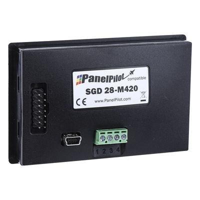 Lascar PanelPilot TFT Digital Panel Multi-Function Meter for Current, 54.5mm x 87mm