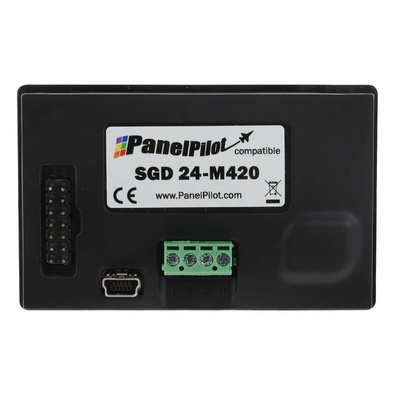 Lascar PanelPilot TFT Digital Panel Multi-Function Meter for Current, 46mm x 74mm