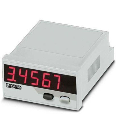Phoenix Contact MCR-SL-D-U-I LED Digital Panel Multi-Function Meter for Signals, 24mm x 48mm
