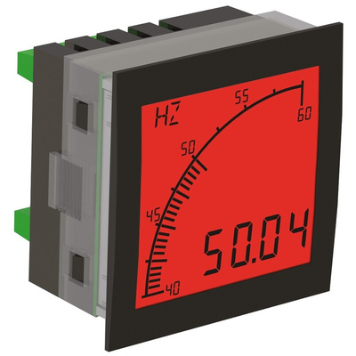 Trumeter APM LCD Digital Panel Multi-Function Meter for Frequency, 68mm x 68mm