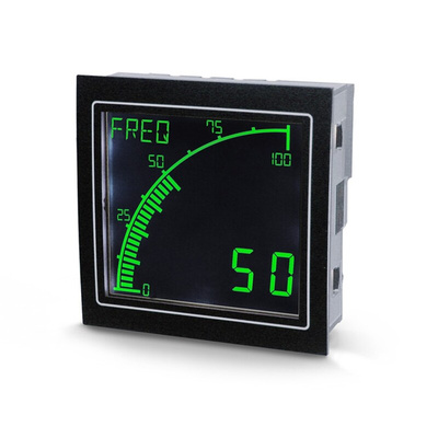 Trumeter APM LCD Digital Panel Multi-Function Meter for Frequency, 68mm x 68mm
