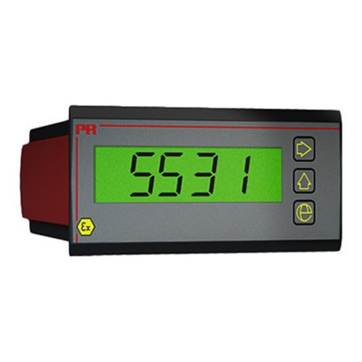 PR Electronics 5500 LCD Digital Panel Multi-Function Meter, 44.5mm x 91.5mm