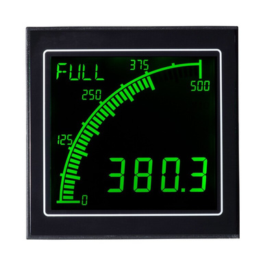 Trumeter APM LCD Digital Panel Multi-Function Meter for Current, Voltage, 68mm x 68mm