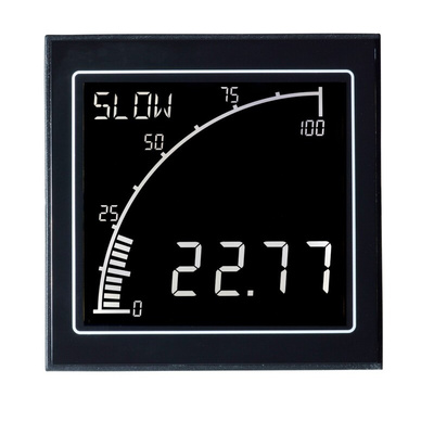 Trumeter APM LCD Digital Panel Multi-Function Meter for Current, Voltage, 68mm x 68mm