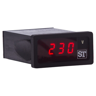 Sifam Tinsley Beta 90 7 Segment Display Digital Panel Multi-Function Meter for Voltage, 22.2mm x 48mm