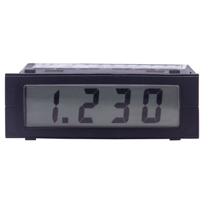 Sifam Tinsley Beta G2 LCD Digital Panel Multi-Function Meter for Voltage, 22.2mm x 68mm