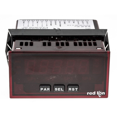 Red Lion PAXLA LED Digital Panel Multi-Function Meter for Current, Voltage, 45mm x 92mm