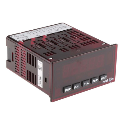Red Lion PAX LED Digital Panel Multi-Function Meter, 45mm x 92mm