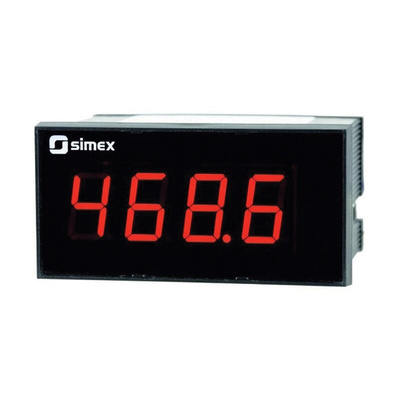 Simex LED Digital Panel Multi-Function Meter, 45mm x 91mm