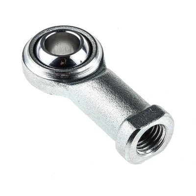 RS PRO M16 x 2 Female Steel Rod End, 16mm Bore, 83mm Long, Metric Thread Standard, Female Connection Gender