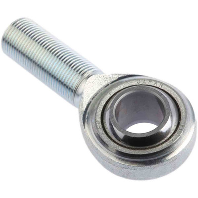 RS PRO M20 x 1.5 Male Steel Rod End, 20mm Bore, 101mm Long, Metric Thread Standard, Male Connection Gender