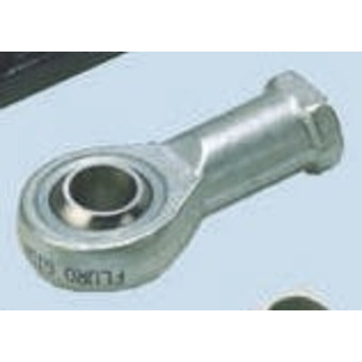 Parker M12 x 1.25 Female Zinc Plated Steel Rod End, 12mm Bore, Metric Thread Standard, Female Connection Gender