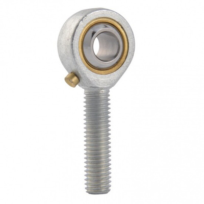 LDK M8 Male Carbon Steel Rod End, 8mm Bore, 53mm Long, Metric Thread Standard, Male Connection Gender