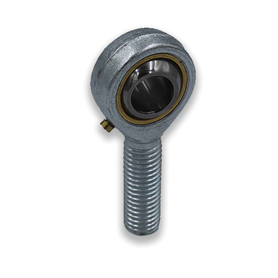 LDK M10 Male Carbon Steel Rod End, 10mm Bore, 61mm Long, Metric Thread Standard, Male Connection Gender