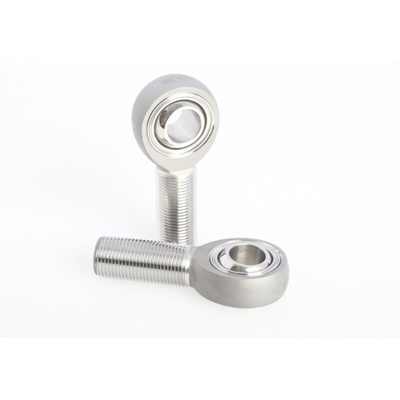 NMB 1/2-20 Male Stainless Steel Rod End, 11.11mm Bore, UNF Thread Standard, Male Connection Gender